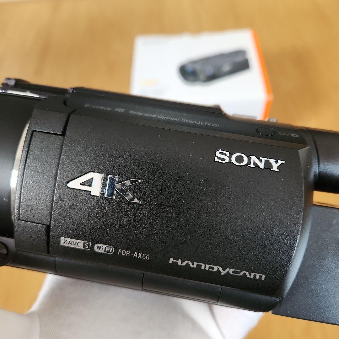 Sony FDR-AX60 4Kビデオカメラ 本体特別(フルセット)