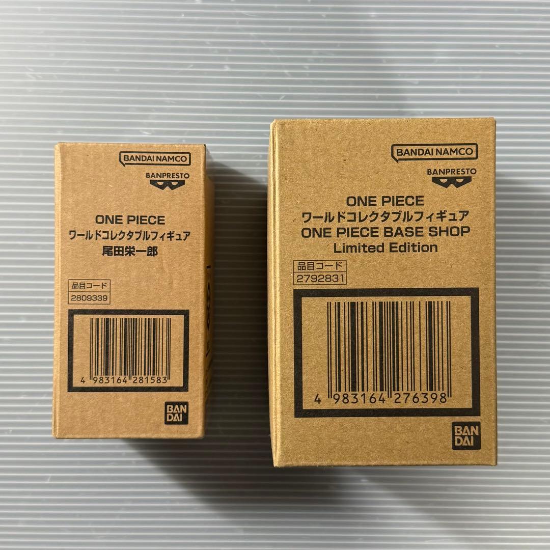 ONE PIECE BASE SHOP ワーコレ 2種類 フィギュア 3セット
