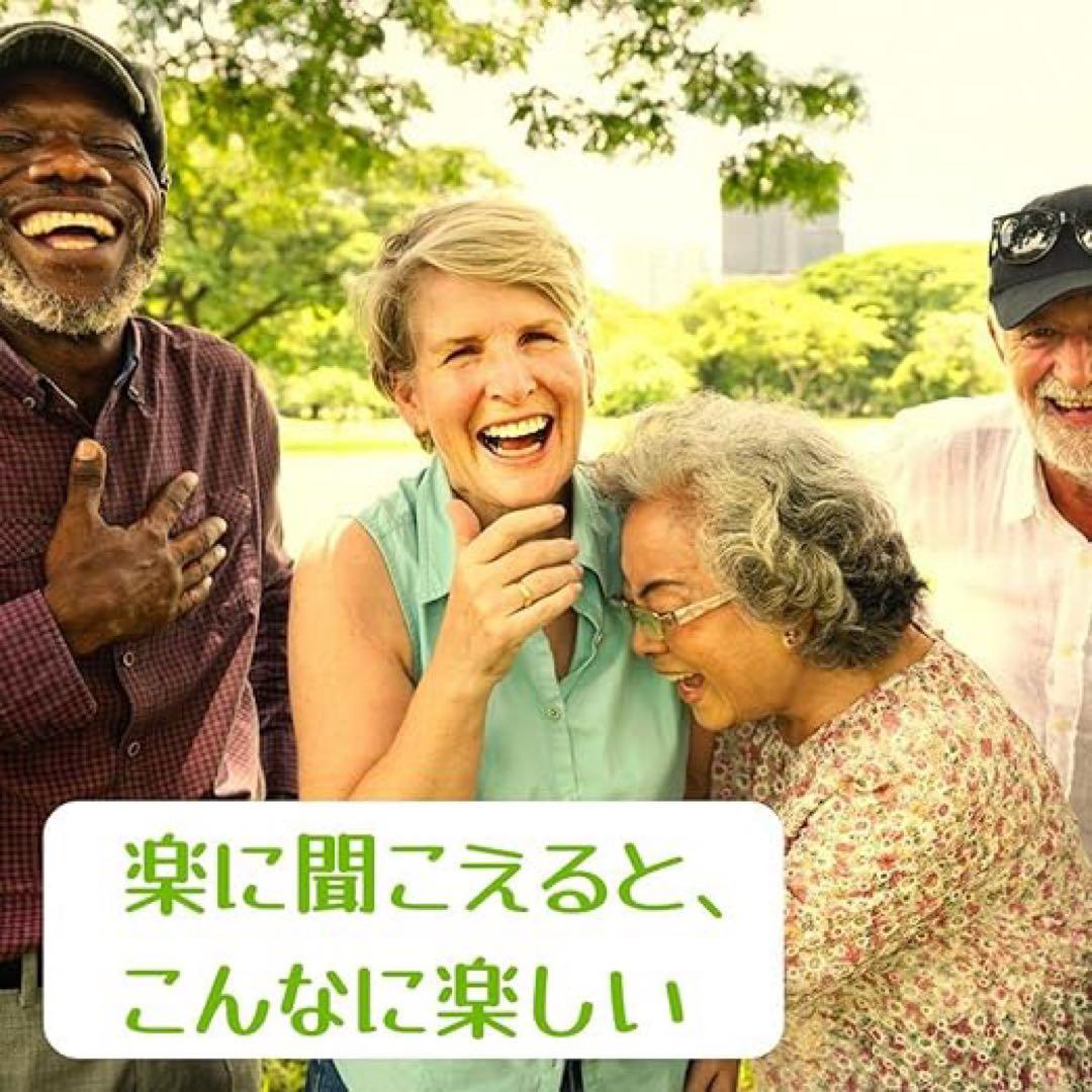 集音器充電式 左右両用充電ケース付耳穴式ノイズ抑え軽量 高齢者向父の日プレゼント