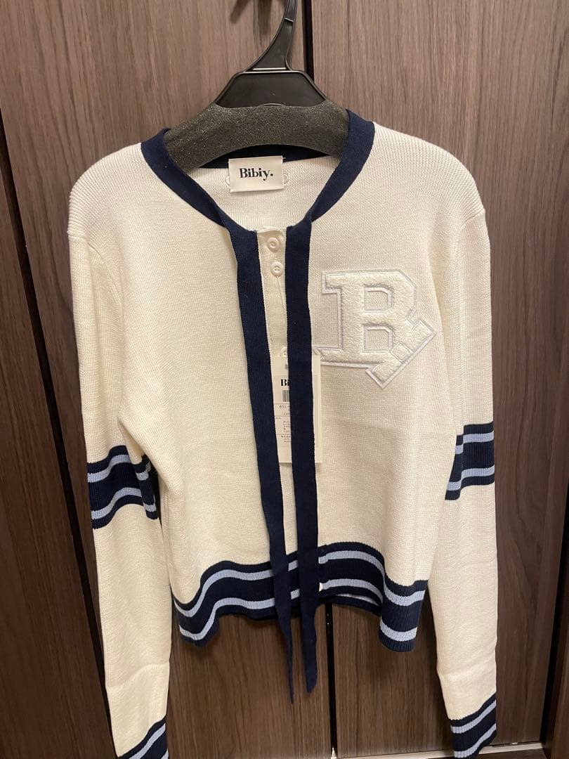 bibiy B. CLUB TIE CARDIGAN 新品即発送