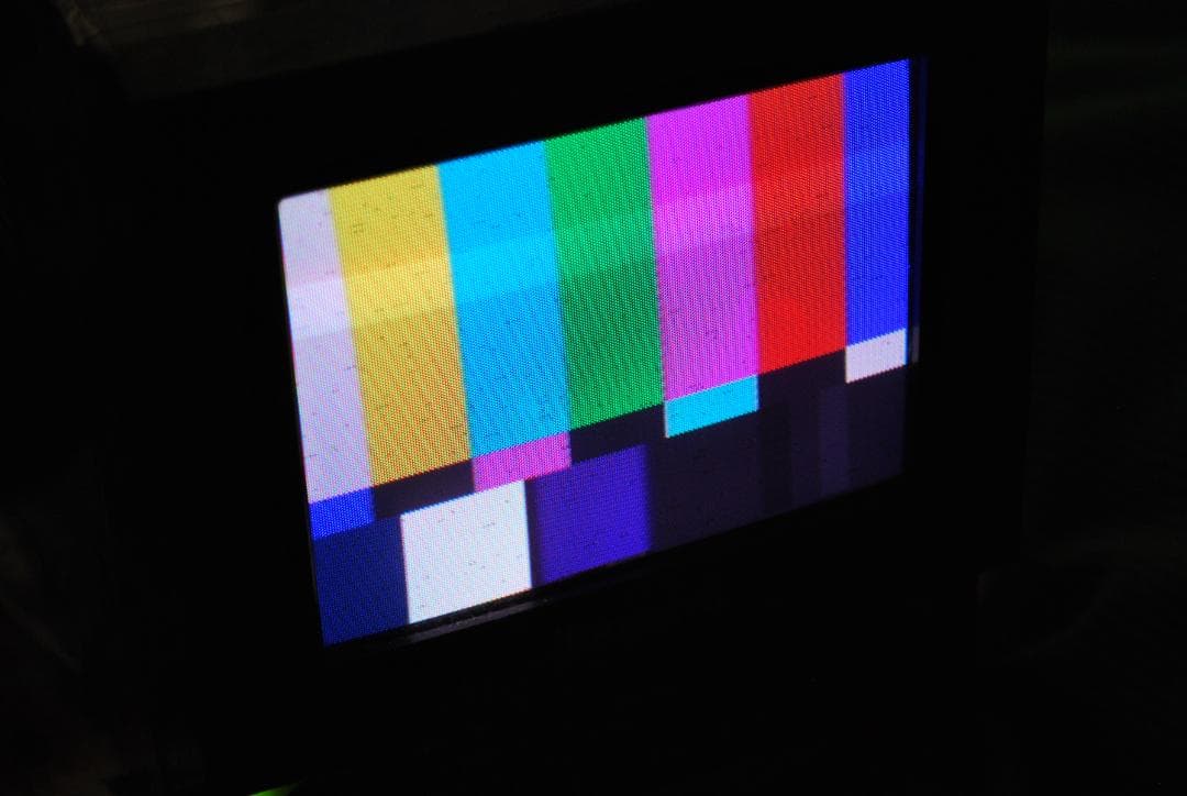 Ikegami6インチカラーモニターTM6-１AV中古動作品の出品です。