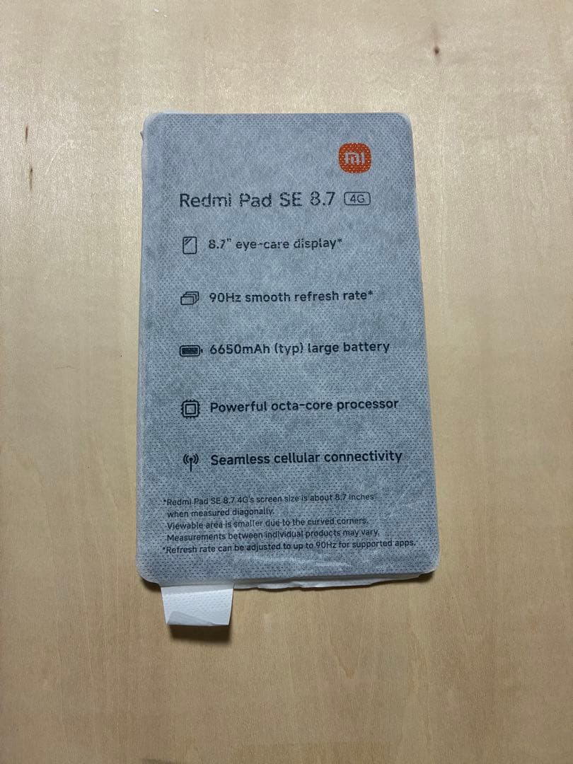 Redmi Pad SE 8.7インチ セルラーモデル