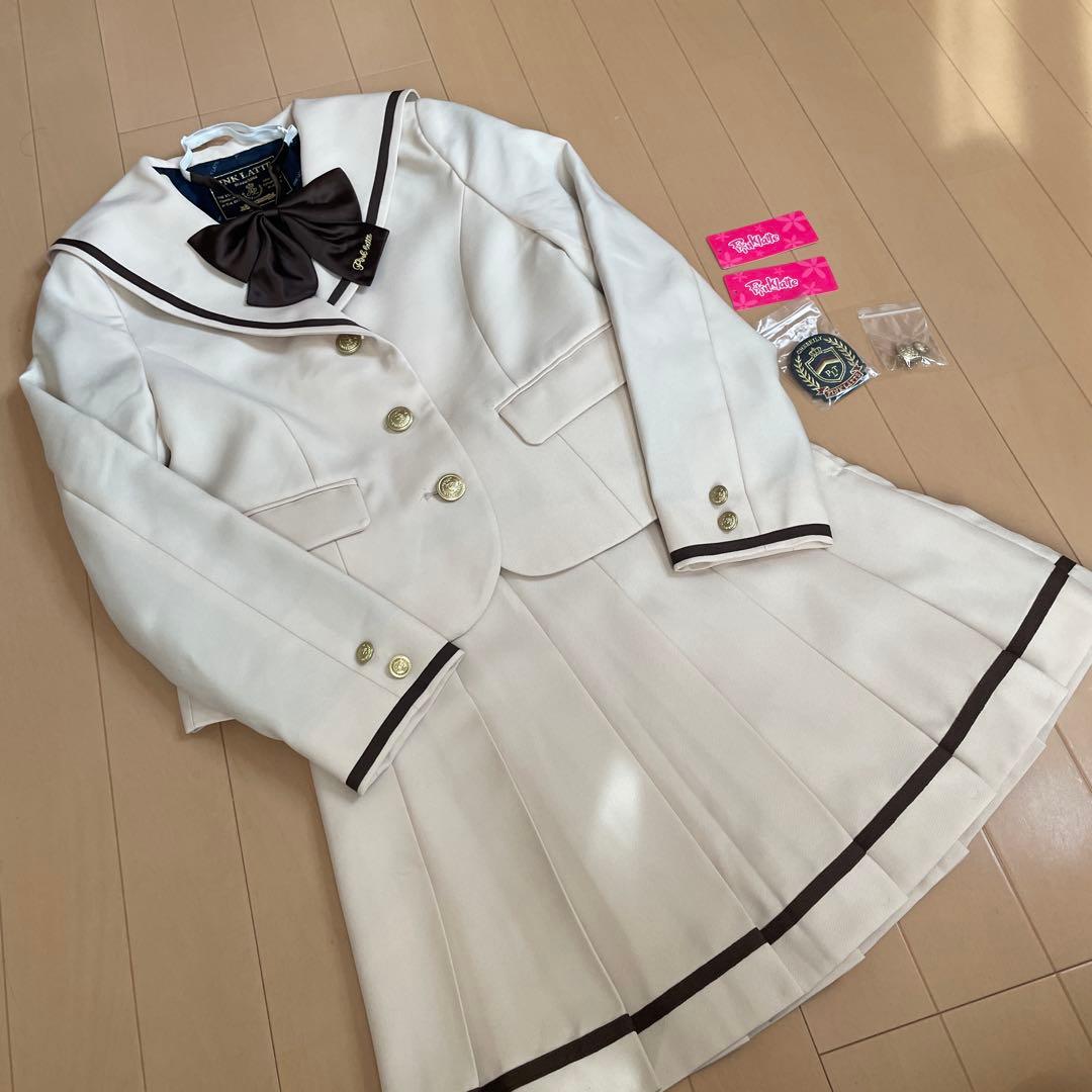 PINK-latte ブレザー&スカート 卒服セット 160