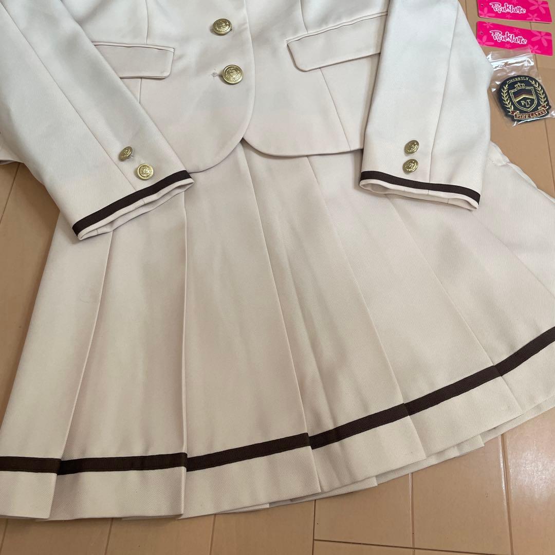 PINK-latte ブレザー&スカート 卒服セット 160