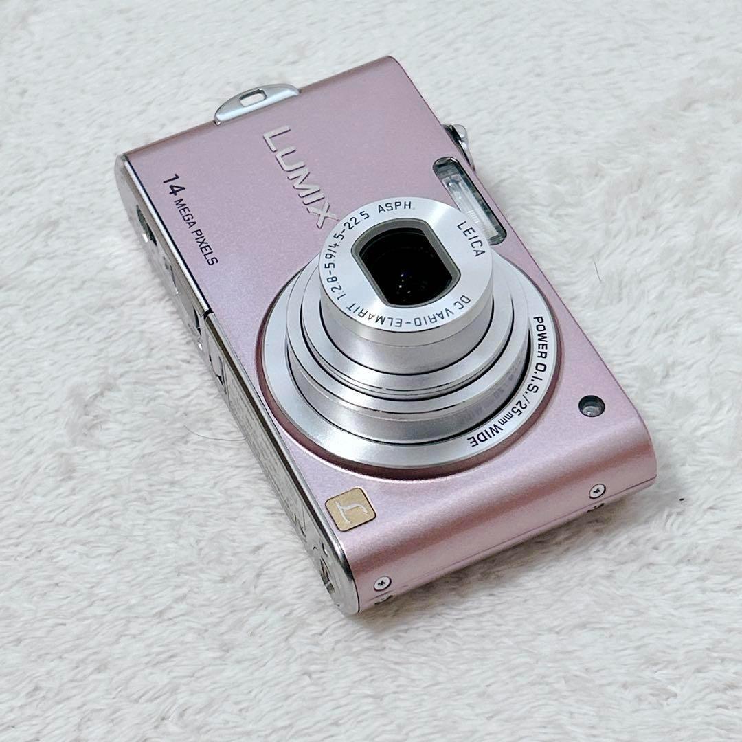 美品 Panasonic DMC-FX66 ピンク 14MP 箱付き 充電器