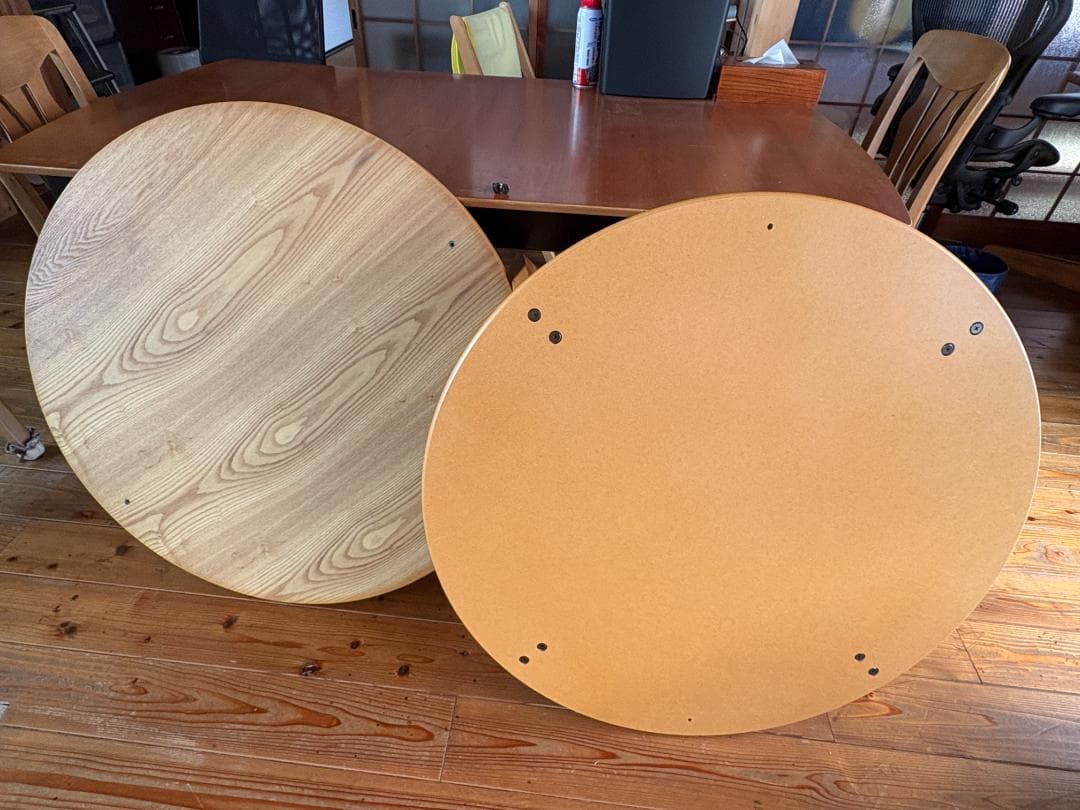 家具調こたつ 丸型 座卓 木製 コタツ 直径90cm 丸テーブル 円卓