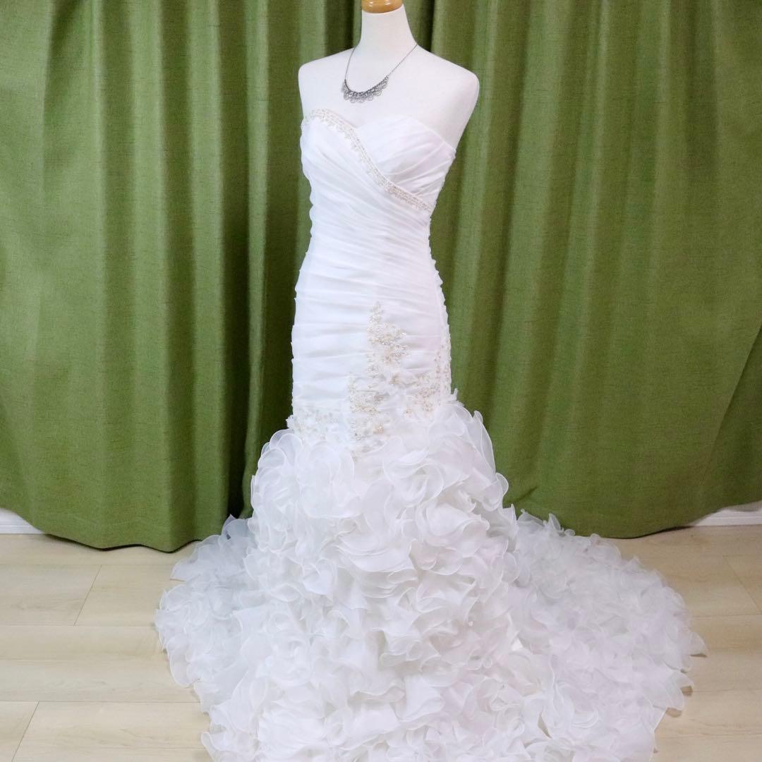 定価18万 アトリエアン ウェディングドレス マーメイド 未使用 タグ付き