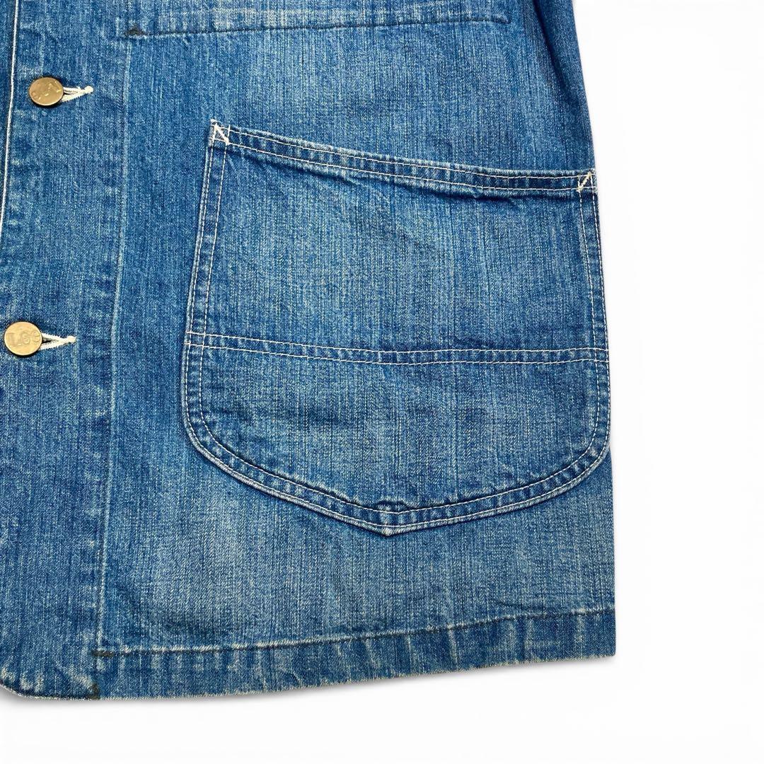 【美品】Lee 91-J 加工 デニムカバーオール ロコジャケット サイズ40