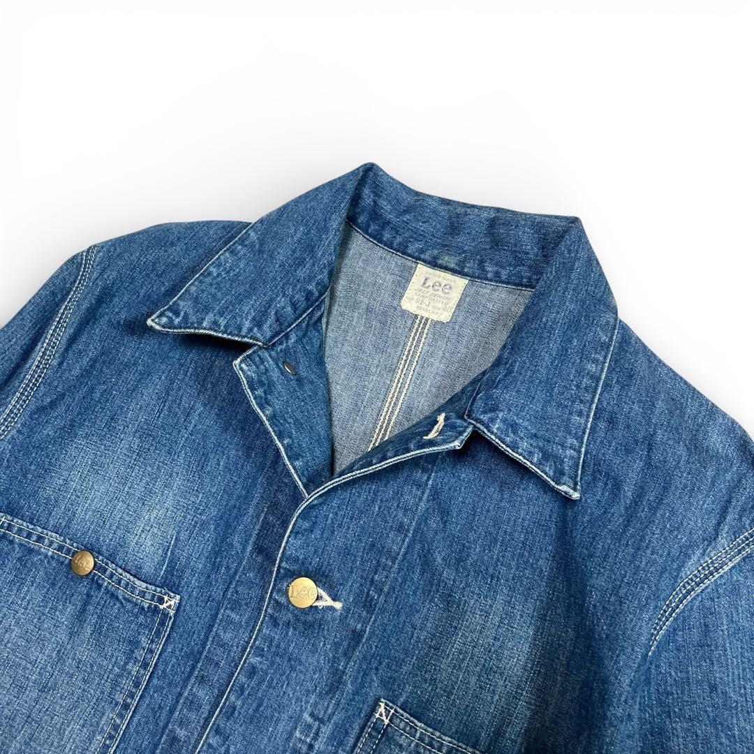 【美品】Lee 91-J 加工 デニムカバーオール ロコジャケット サイズ40