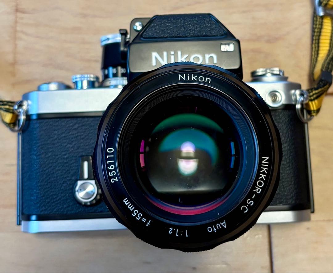 Nikon F2 一眼レフカメラ Nikkor-55mm f/1.2レンズ付き
