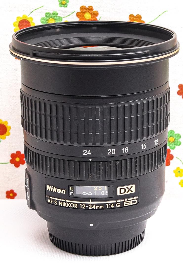 美品☆Nikon AF-S 12-24mm☆超広角レンズ☆コンパクト・高性能AF