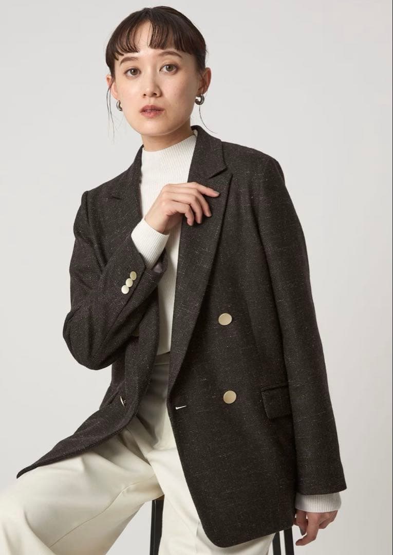 グリーンレーベルリラクシング⭐︎スラブダブルジャケット