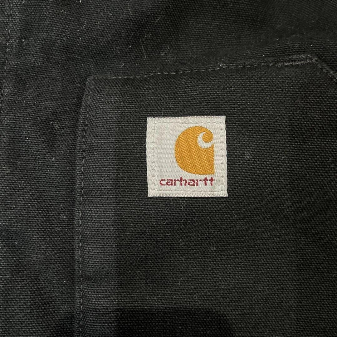 carhartt ブラックダック地ベスト　企業物　サイズL