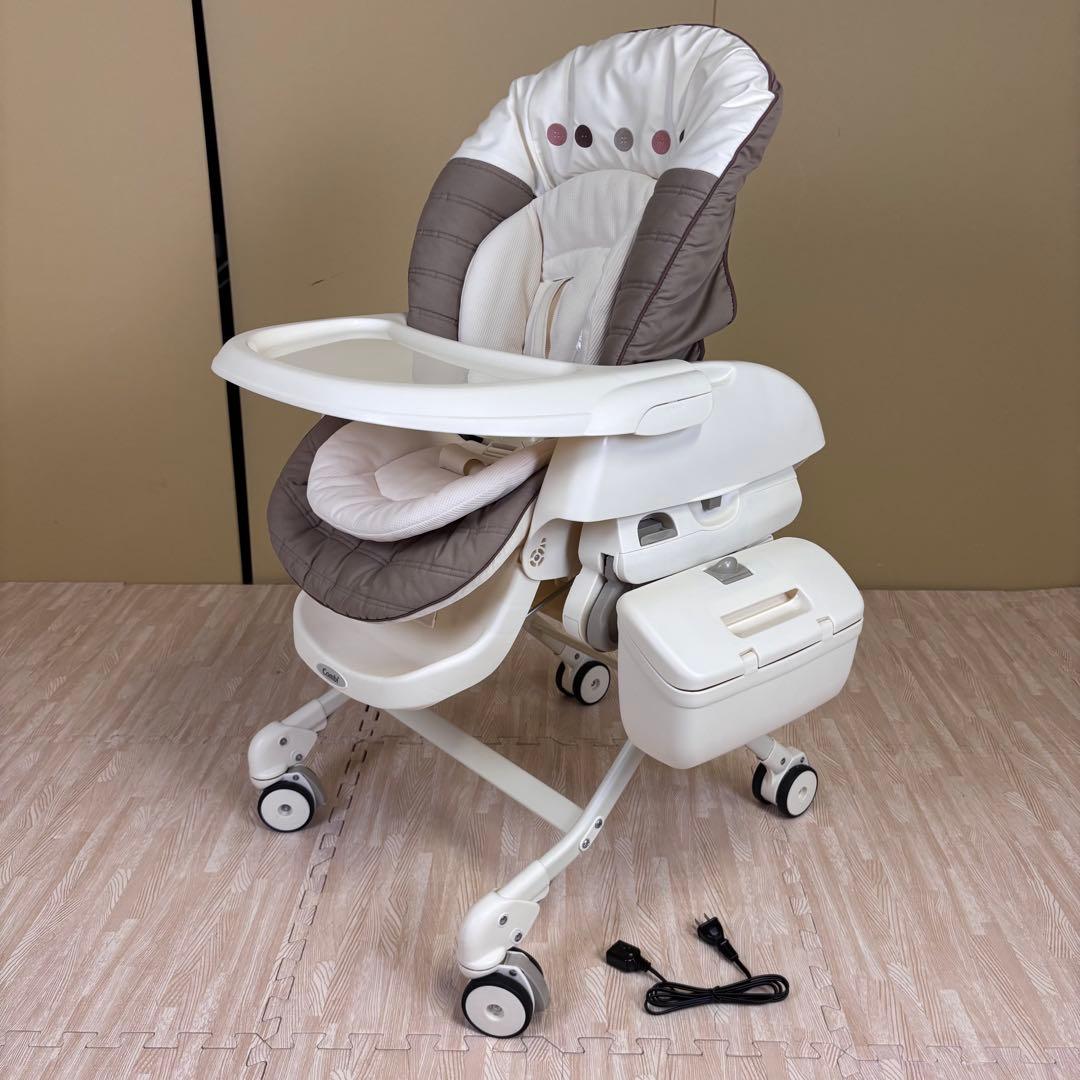 極上クリーニング済　☆美品☆　コンビ　ハイロー　電動式　ネムリラ　オートスイング