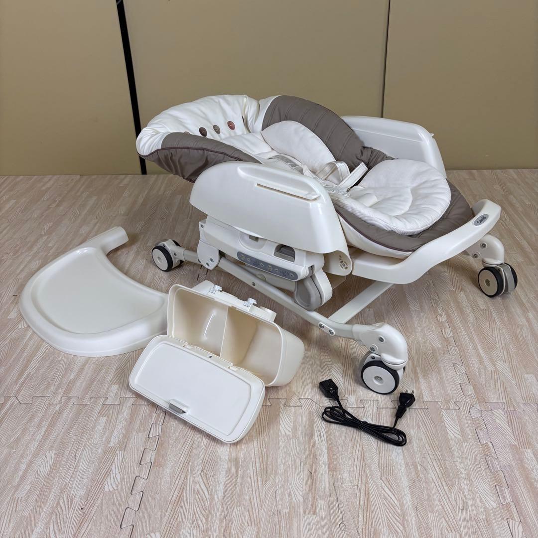 極上クリーニング済　☆美品☆　コンビ　ハイロー　電動式　ネムリラ　オートスイング