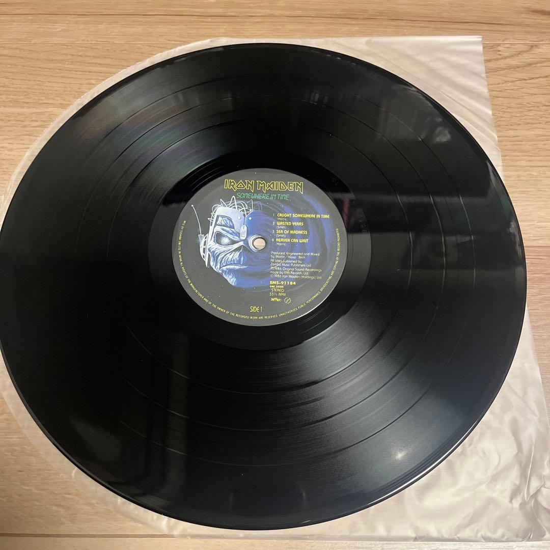 【美品】IRON MAIDEN / アイアン・メイデン サムホエア・イン・タイム