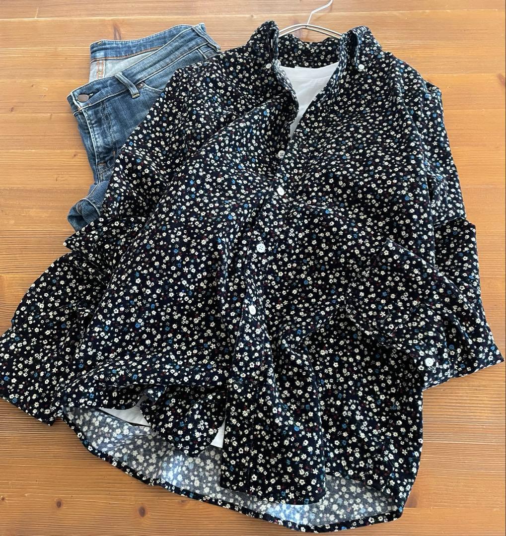 未使用　SENTINEL DECIDE 上質コーデュロイシャツ　大きめゆったり