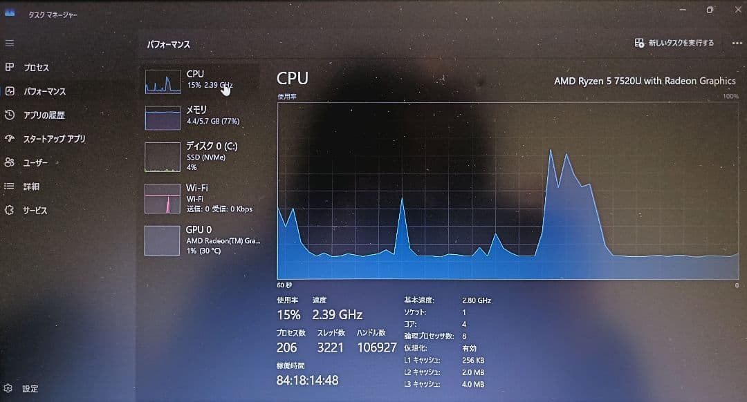 即購入OK★最終値下げ★lenovo 82VF00A2JP ノートパソコン PC