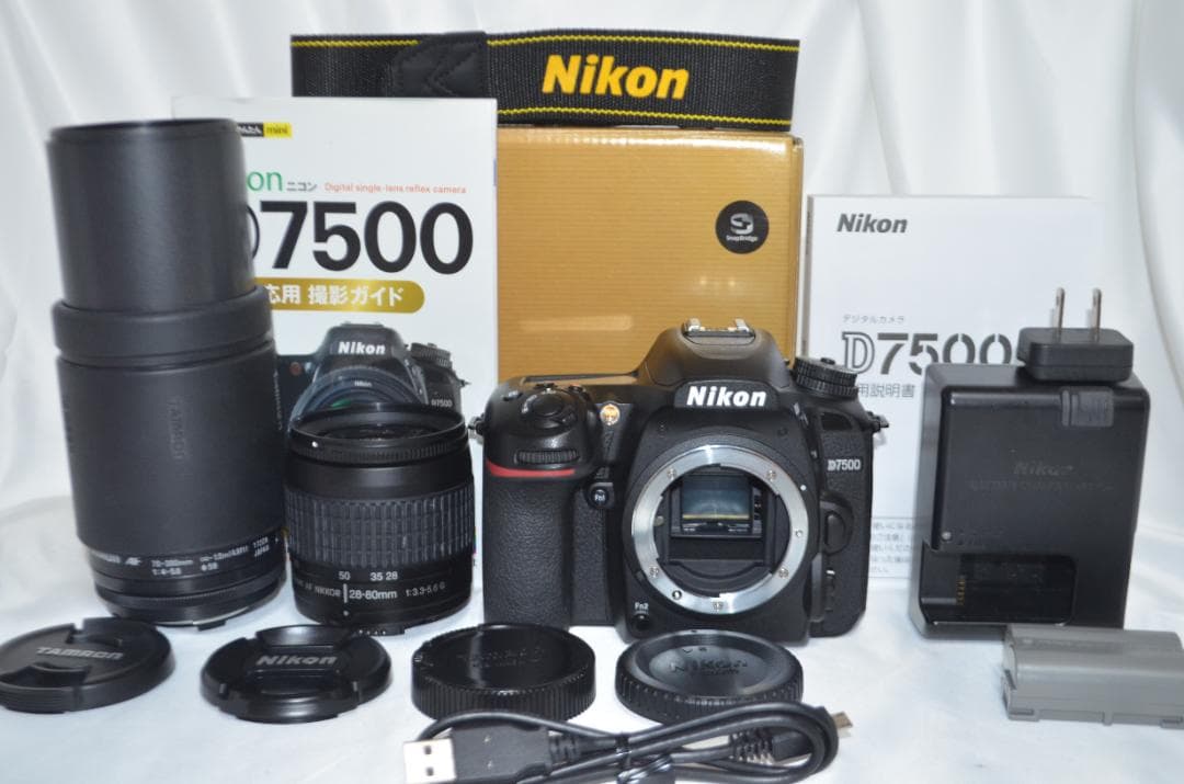 滅多にないシャッター数13500回以下 Nikon D7500☆Wi-Fi搭載