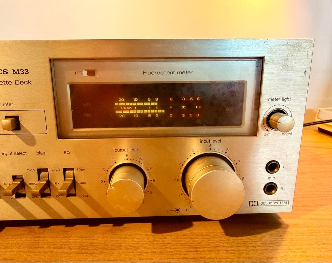 Technics M33 ステレオカセットデッキ⑯