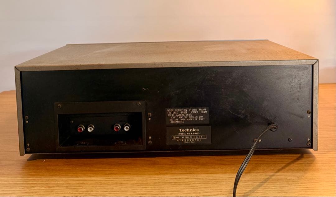 Technics M33 ステレオカセットデッキ⑯