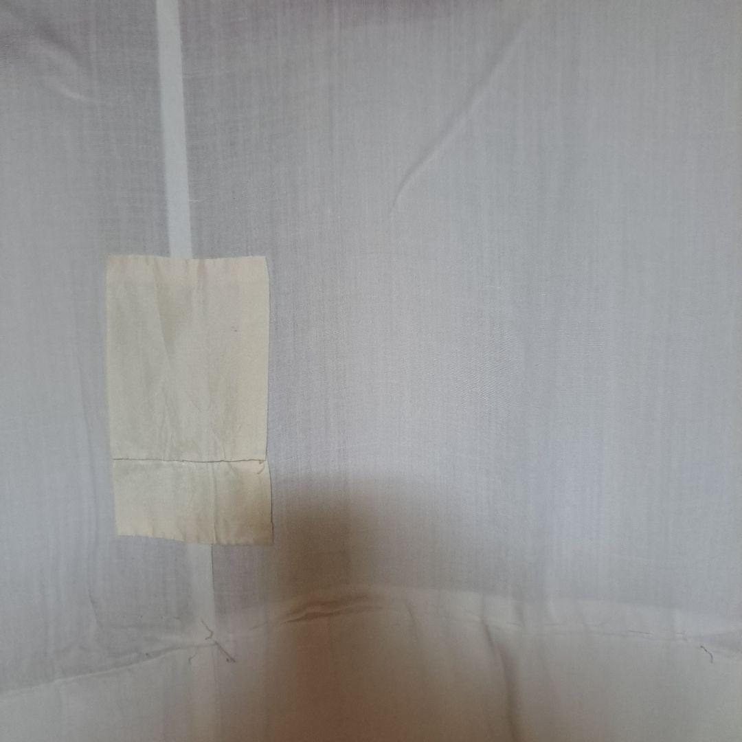 小地谷本麻長襦袢 麻の半衿をつけてあります