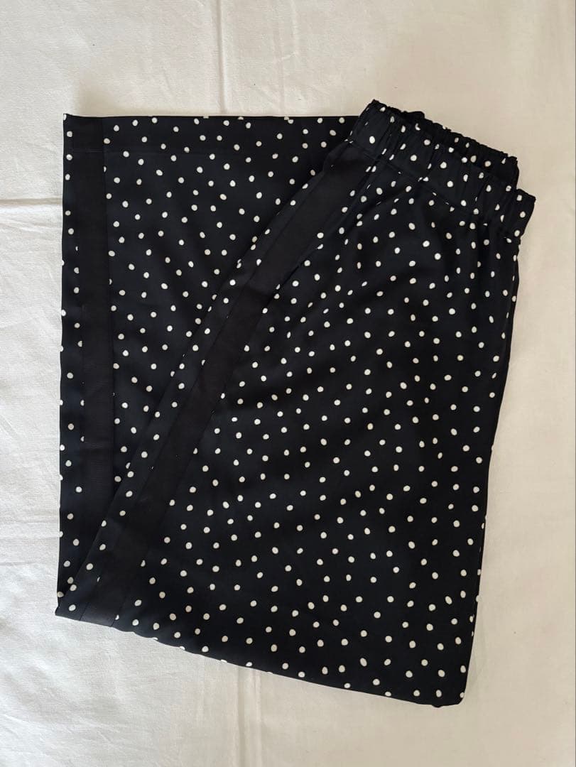 BEARDSLEY ビアズリー ドット柄パンツ