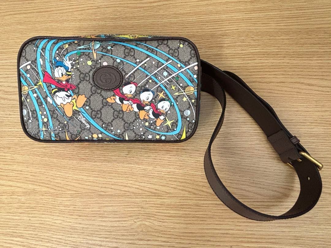 極美品 GUCCI グッチ DISNEY ディズニー バッグ 602695
