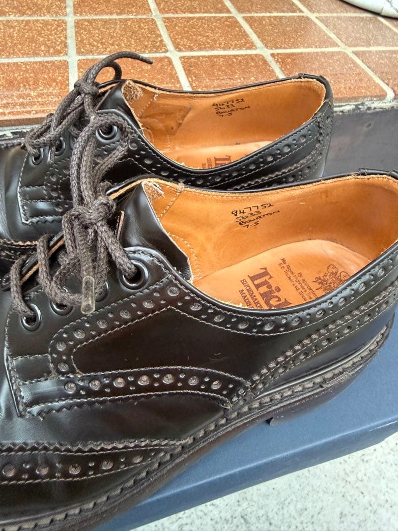 S*H様 Tricker's Morris Moccasin ブラウン 7