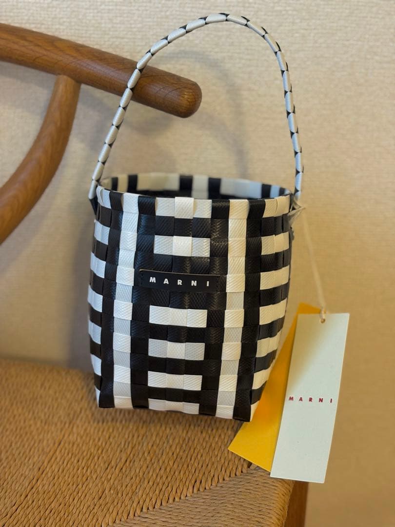 タグ付き 【MARNI】マルニ かごバッグ バスケット