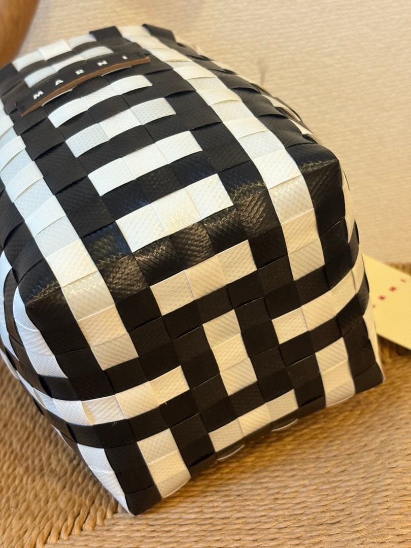 タグ付き 【MARNI】マルニ かごバッグ バスケット