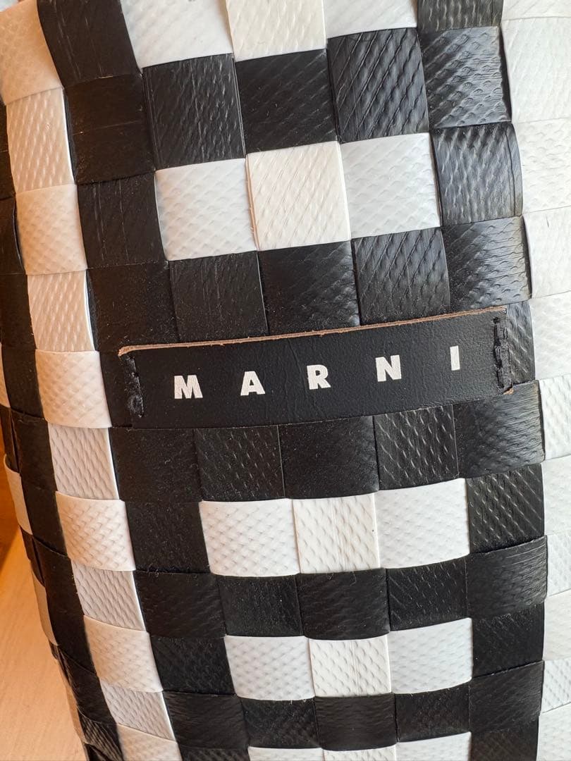 タグ付き 【MARNI】マルニ かごバッグ バスケット