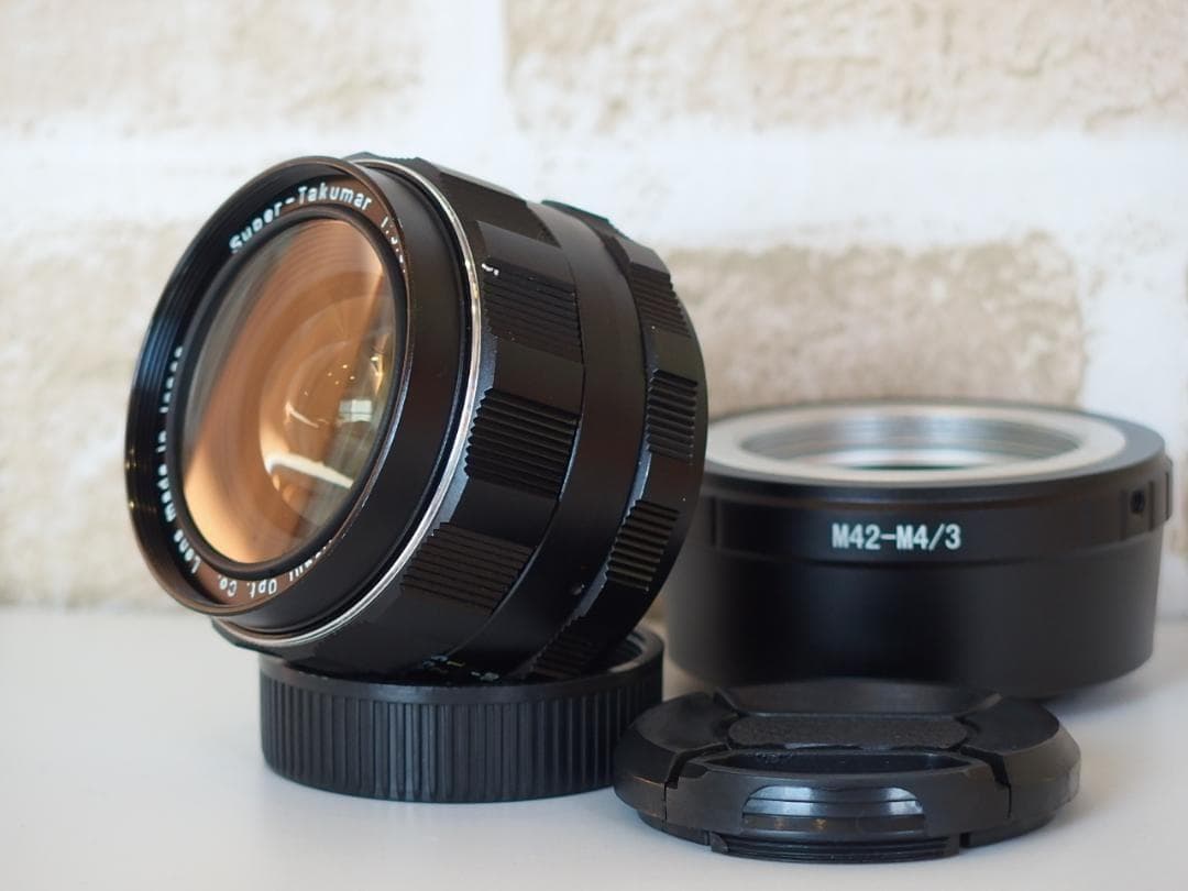 Super Takumar 28mm F3.5 M4/3 マウントアダプター付