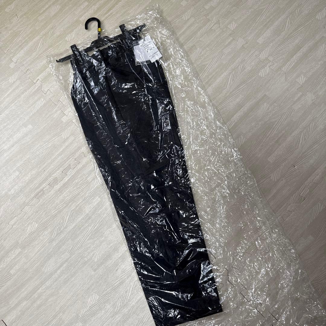 【タグ付未使用】yori shirocon シルキードレスパンツ36 ブラック