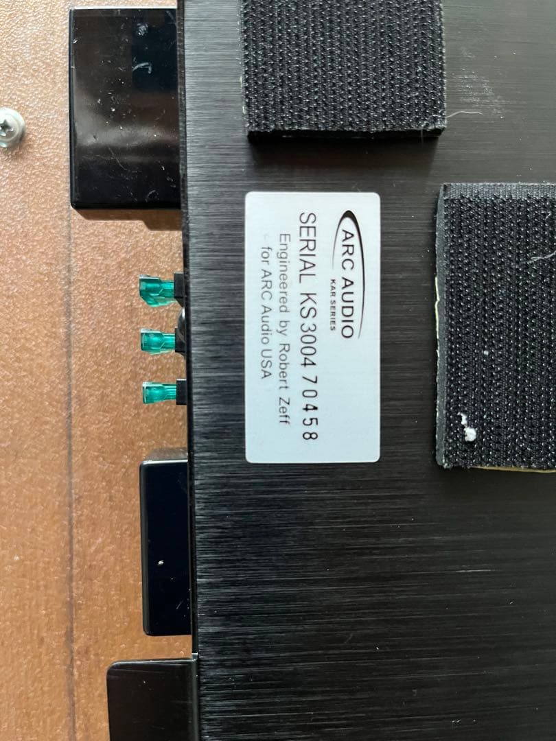 s*k様 動作確認済）ARC AUDIO KS 300.4 アンプ