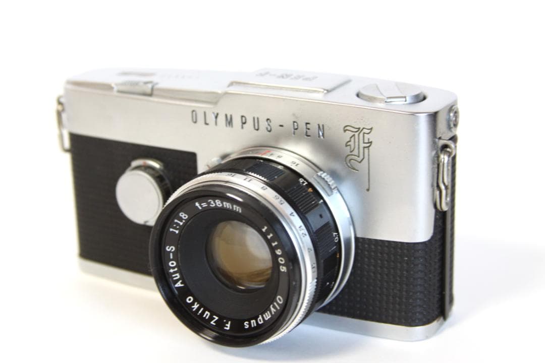 フィルムカメラ OLYMPUS PEN F F.Zuiko Auto-S 38mm F1.8