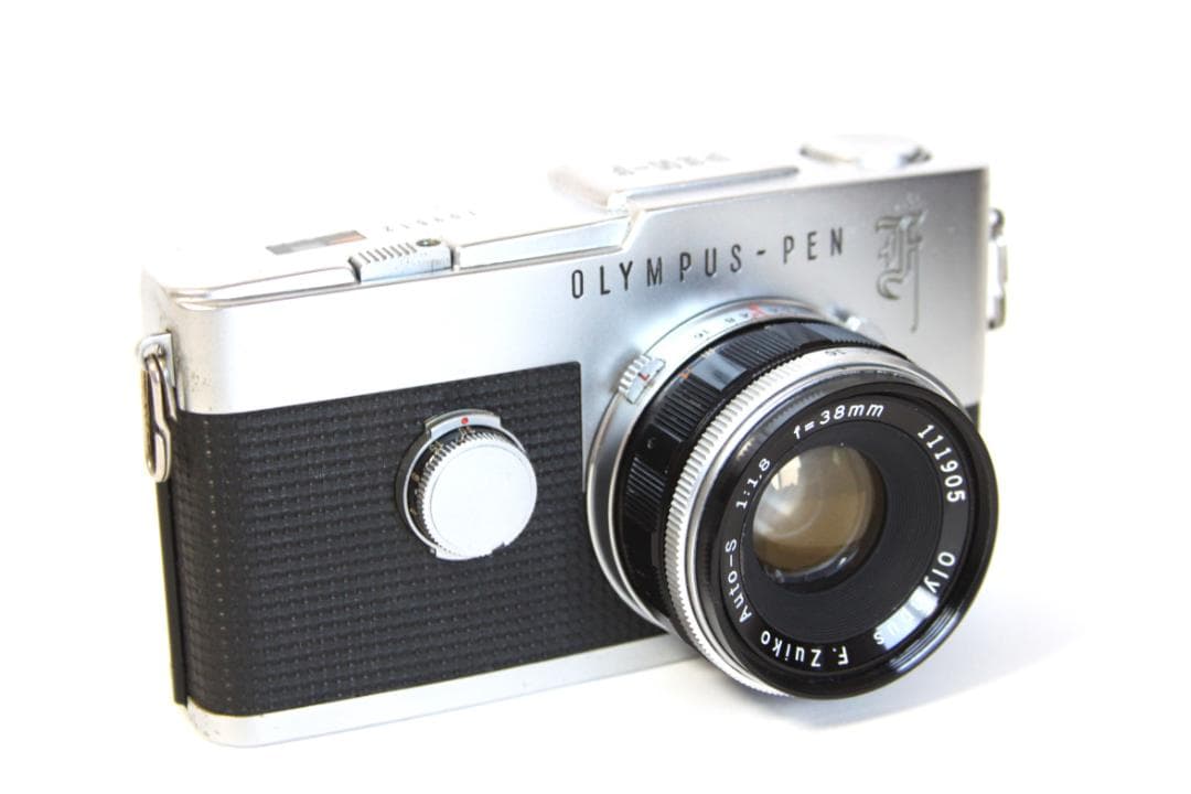 フィルムカメラ OLYMPUS PEN F F.Zuiko Auto-S 38mm F1.8