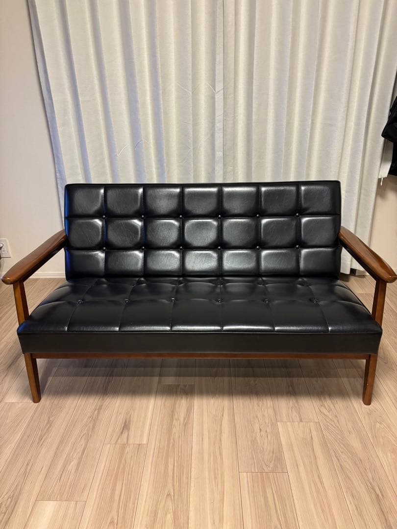 カリモク　Kチェア2シーター