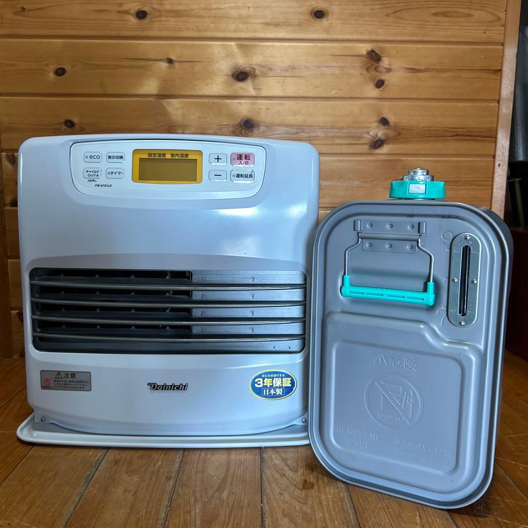 美品　ダイニチ 大容量石油ファンヒーター FW-5720LS-W