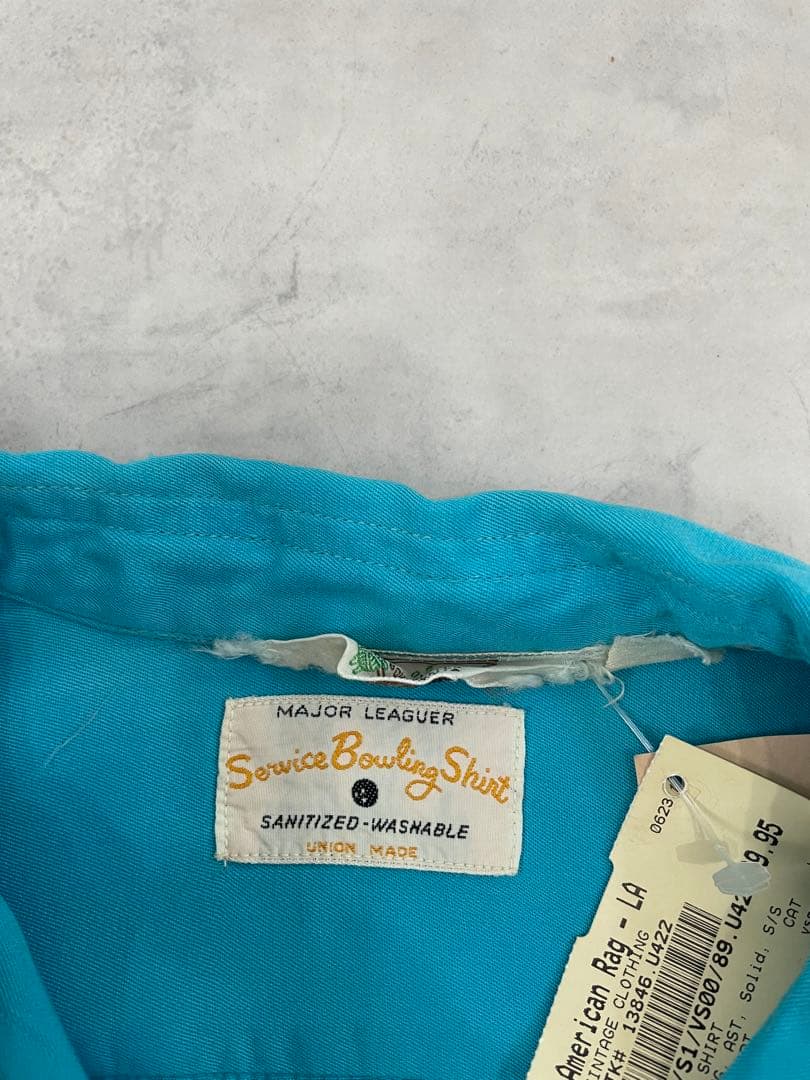 50s 60s ボーリングシャツ service bowling shirts