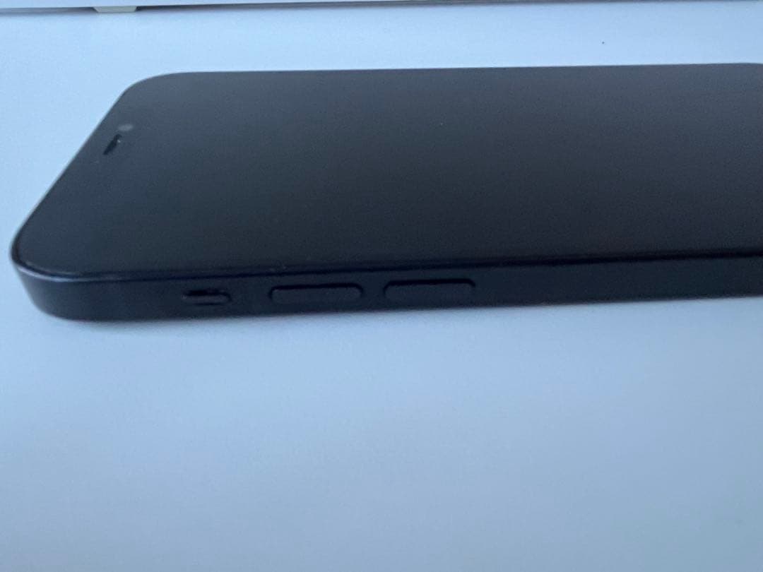 iPhone12 128GB simフリー ブラック本体 箱 iFaceケース