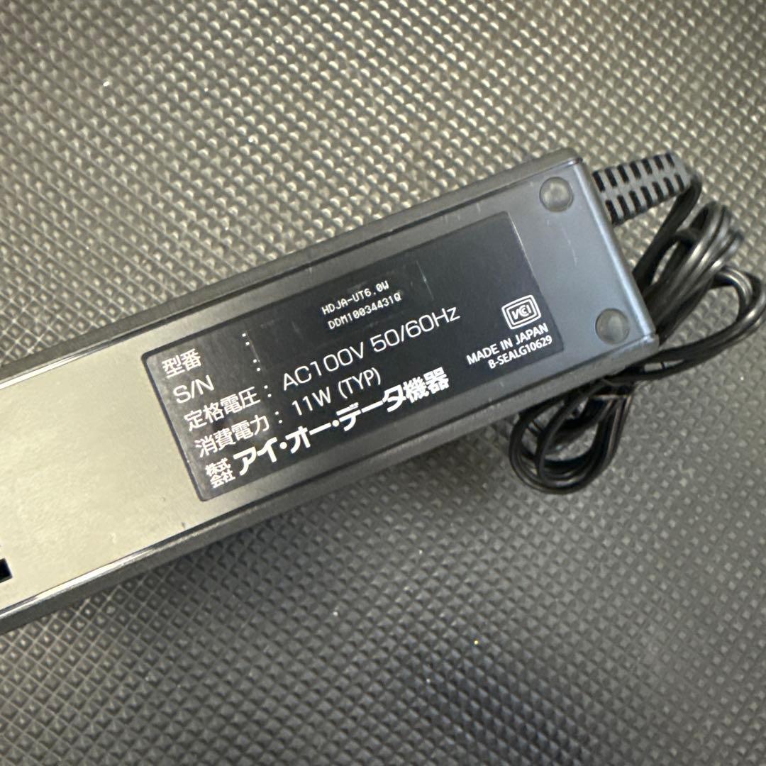 I-O DATA 外付けハードディスク HDJA-UT6.0W