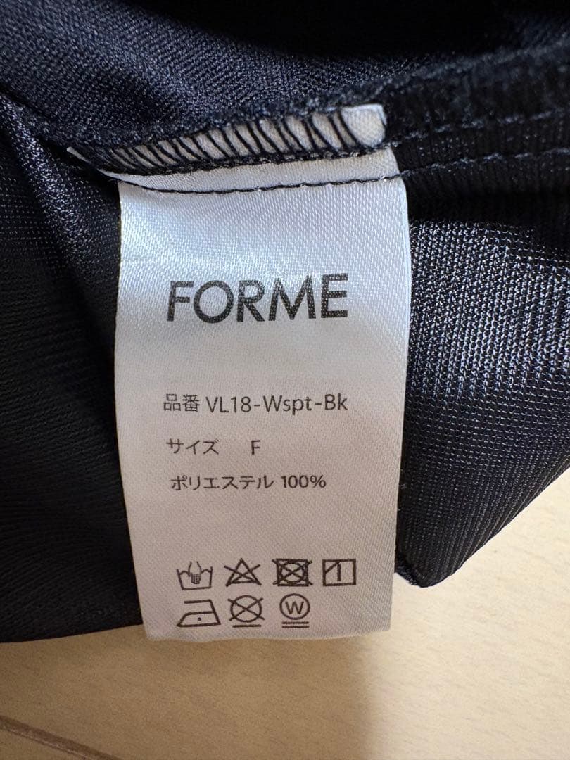 東原亜希　FORME 撥水　ショートパンツ　ブラック　フリーサイズ