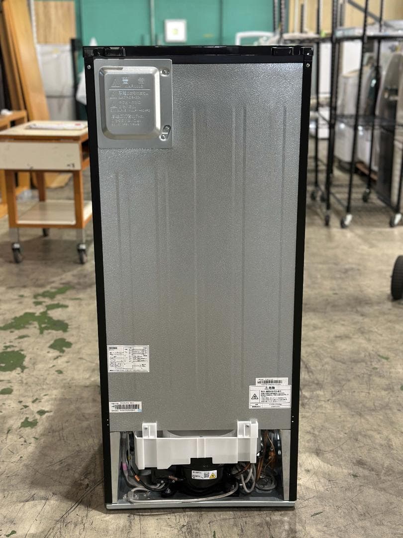 ハイアール 2ドア冷蔵庫 JR-NF121NJ-K 右開き 2023年製