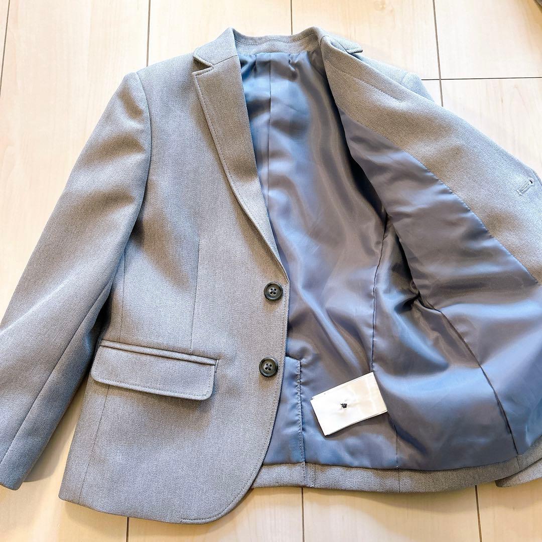 プティマイン　セレモニー　グレーセットアップ　男の子　110