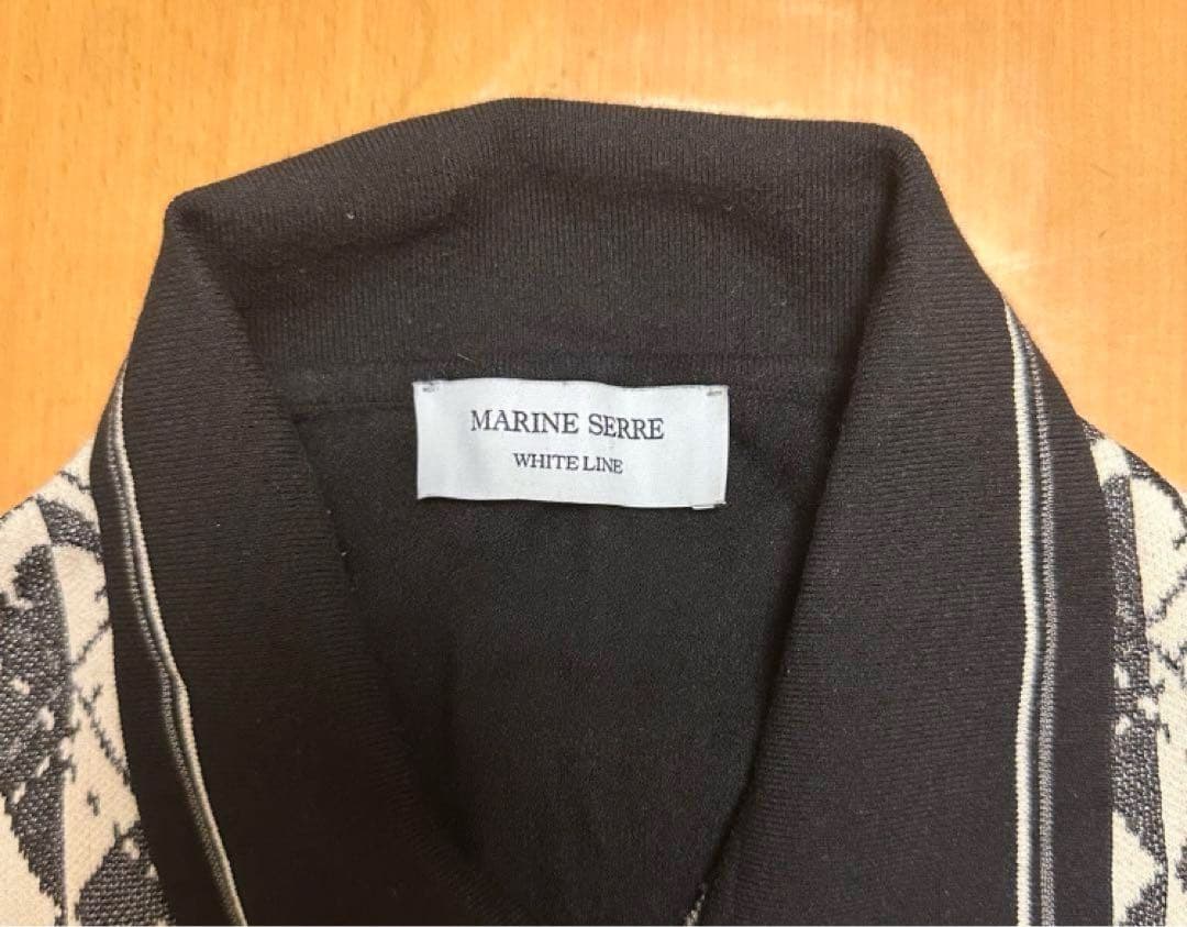 トップス MARINE SERRE KNIT POLO