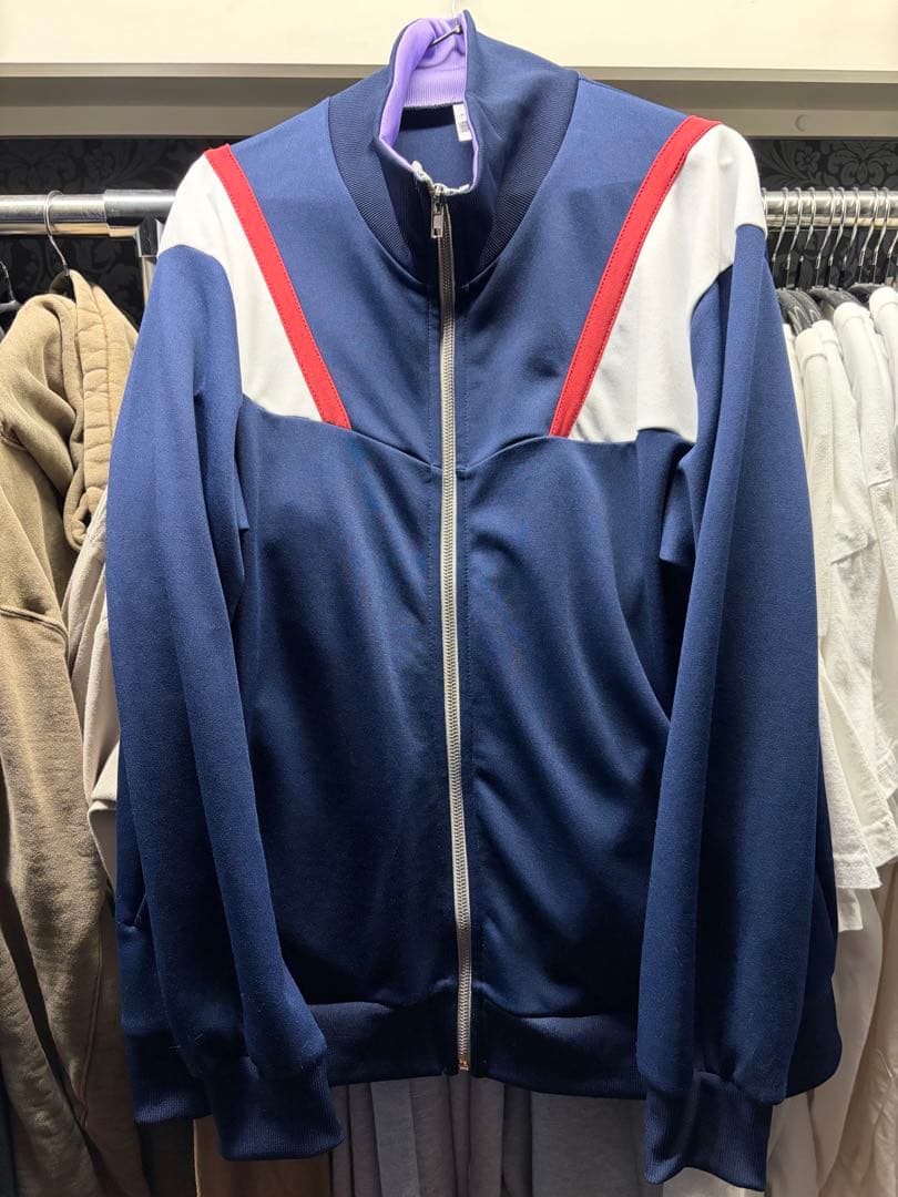 エヴァンゲリオンストア シンジのジャージ サイズL 紺色 スポーツジャージ