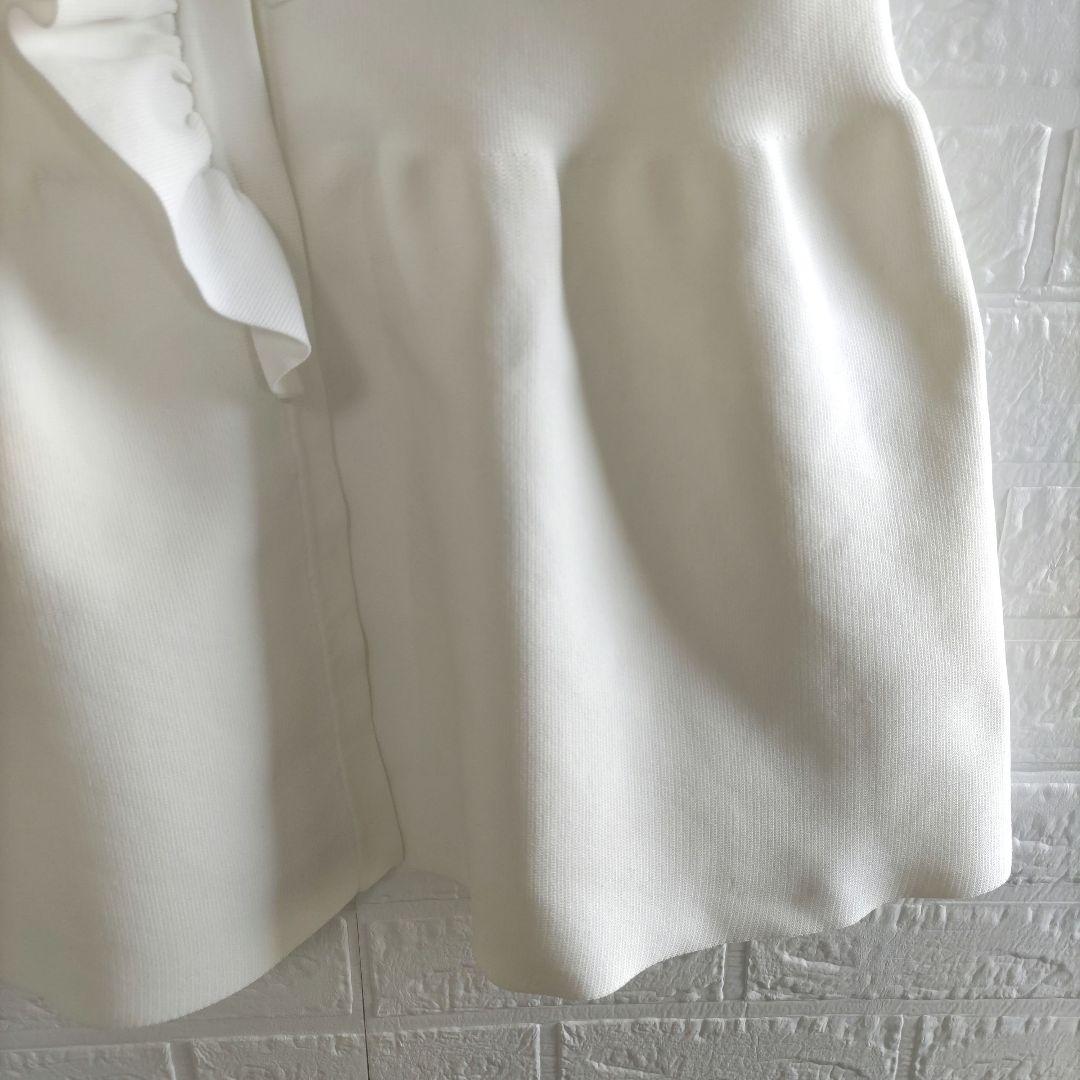 UNITEDARROWS　ユナイテッドアローズ　フリルニットベスト