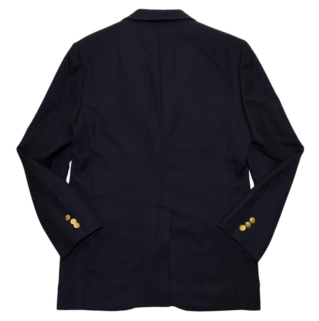 ブルックスブラザーズ 金ボタン 紺ブレザー 37SHT 3ボタン 段返り