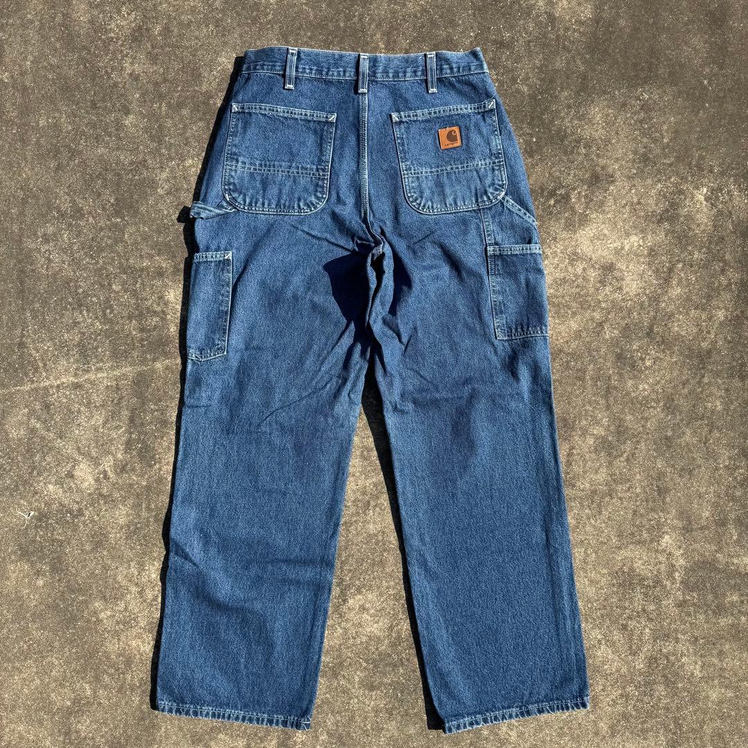 MC　カーハート B13 メキシコ製 ペインターデニム W33 L30 紺